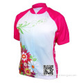 Oem Dry Fit Sublimation Short Sleeve Cycling Jersey